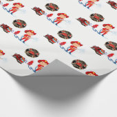 Geschenkpapier Feuerwehrmann (Ecke)