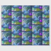 Geschenkpapier Fisch (Flach)