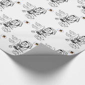 Geschenkpapier Fischer (Ecke)