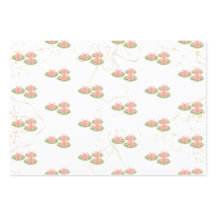 Geschenkpapier Flachblatt | Lotus- und Party-Motiv