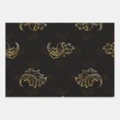 Geschenkpapier Flachblatt-Set aus 3 Teilen Set (Vorderseite 3)