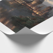 Geschenkpapier flaches Blatt Harry Potter (Ecke)