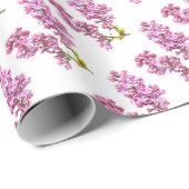 Geschenkpapier - Fliederblüten (Rolleneckpunkt)