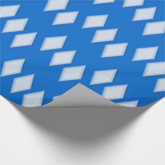 Geschenkpapier - Floating Diamonds (Ecke)