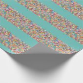 GESCHENKPAPIER FLORAL (Ecke)