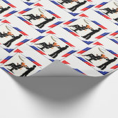Geschenkpapier Friseur (Ecke)