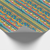 Geschenkpapier für afrikanische Muster (Ecke)