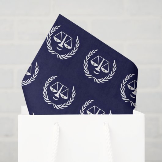 Geschenkpapier für Anwälte Seidenpapier (Geschenktüte)