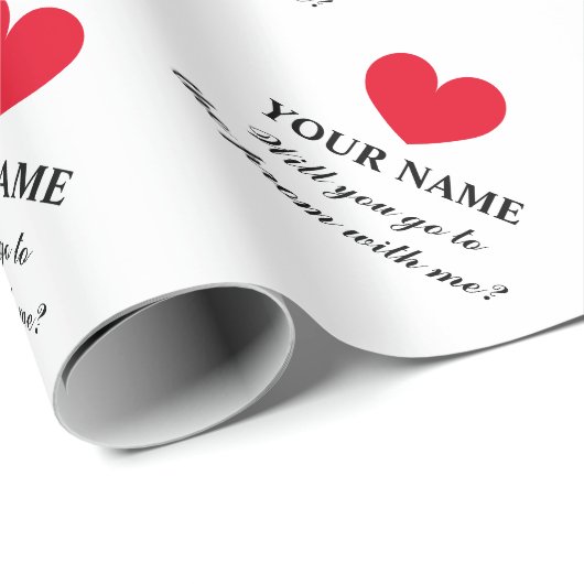 Geschenkpapier für den Vorschlag (Rolleneckpunkt)