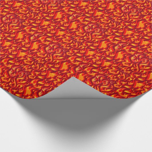 Geschenkpapier für die Brennflammkonstruktion (Ecke)