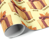 Geschenkpapier für Erntedank (Rolleneckpunkt)