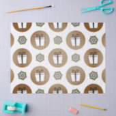 Geschenkpapier für Feiertage Seidenpapier (Basteln)