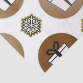 Geschenkpapier für Feiertage Seidenpapier (Detail)