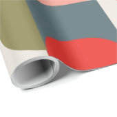 Geschenkpapier für geometrische Muster (Rolleneckpunkt)