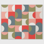 Geschenkpapier für geometrische Muster (Flach)