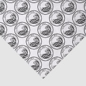 Geschenkpapier für Geschenktücher Seidenpapier (Ausschnitt)