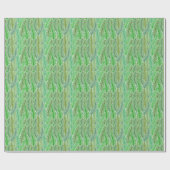 Geschenkpapier für grüne Blätter (Flach)