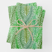 Geschenkpapier für grüne Blätter (Beispiel)