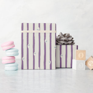 Geschenkpapier für Halloween mit Geistermuster
