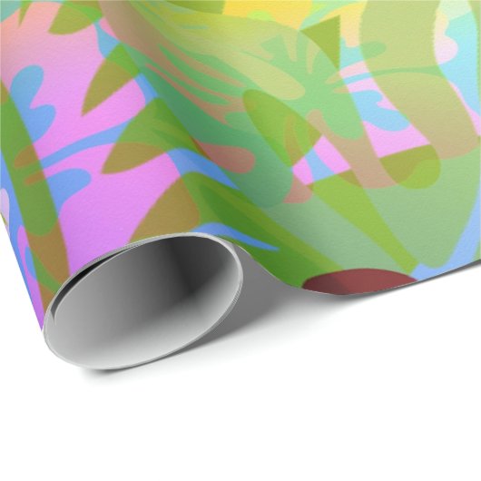 Geschenkpapier für Hummeln-Blume (Rolleneckpunkt)