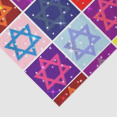 Geschenkpapier für jüdische Feiertage - Geschenke Seidenpapier (Ausschnitt)