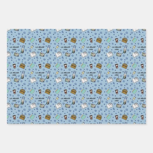 Geschenkpapier für JW-Brüderschaft auf Spanisch (Vorderseite 2)