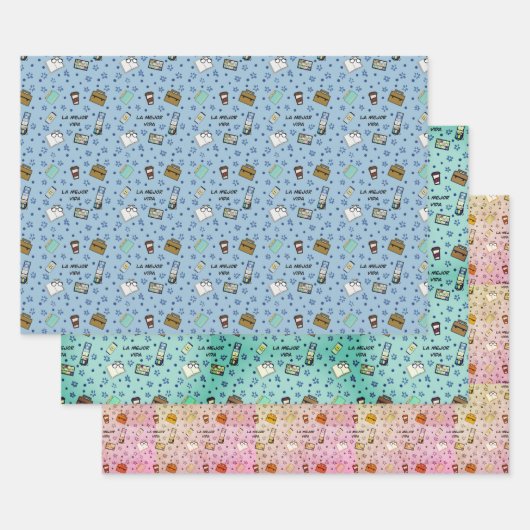 Geschenkpapier für JW-Brüderschaft auf Spanisch (Set)