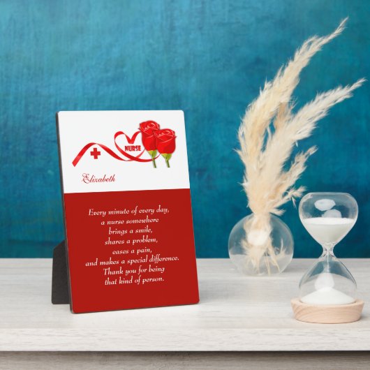 Geschenkpapier für Krankenpflege Fotoplatte (Seite)