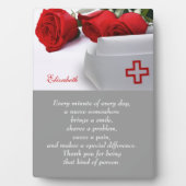 Geschenkpapier für Krankenpflege Fotoplatte (Vorderseite)