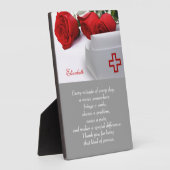 Geschenkpapier für Krankenpflege Fotoplatte (Seite)