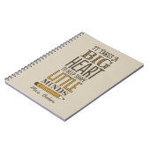 Geschenkpapier für Lehrer Notizblock (Linke Seite)