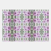 Geschenkpapier für Lila afrikanische Milchsorten (Vorderseite)