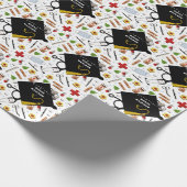 Geschenkpapier für Nurse-Abschluss (Ecke)
