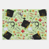 Geschenkpapier für Nurse-Abschluss (Vorderseite 2)