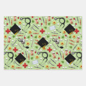 Geschenkpapier für Nurse-Abschluss (Vorderseite 2)