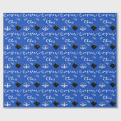 Geschenkpapier für personalisierte Jurastudien (Flach)