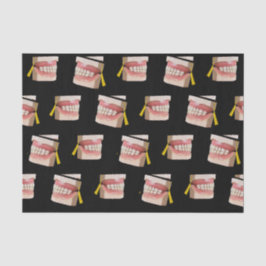 Geschenkpapier für Zahnärzte Seidenpapier