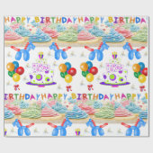 Geschenkpapier Geburtstag (Flach)