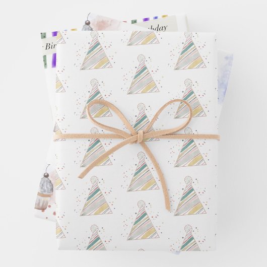 Geschenkpapier | Geburtstag | Geschenkwrap Set