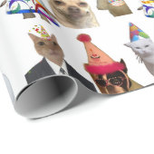 Geschenkpapier Geburtstagsfeier (Rolleneckpunkt)