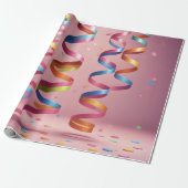 Geschenkpapier (Geburtstagsfeier) (Ungerollt)