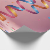 Geschenkpapier (Geburtstagsfeier) (Ecke)