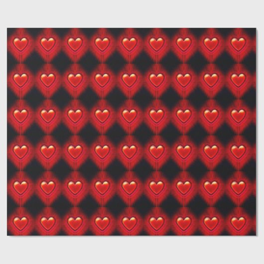 Geschenkpapier. Geschenkpackung mit rotem und schw Geschenkpapier (Flach)