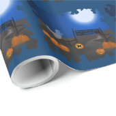 Geschenkpapier - Gespenstisches Geschenk (Rolleneckpunkt)