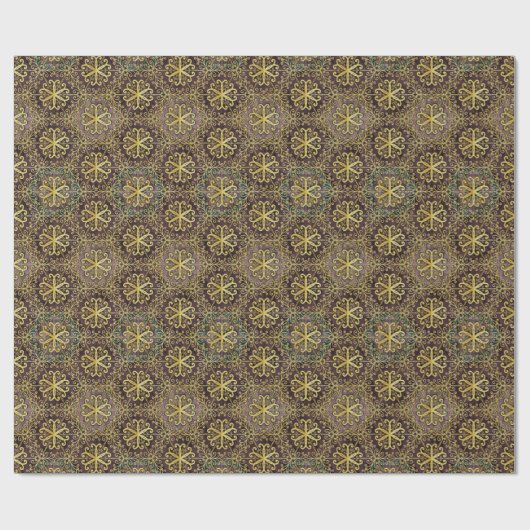 Geschenkpapier, „Gilded Glam“ Geschenkpapier (Flach)