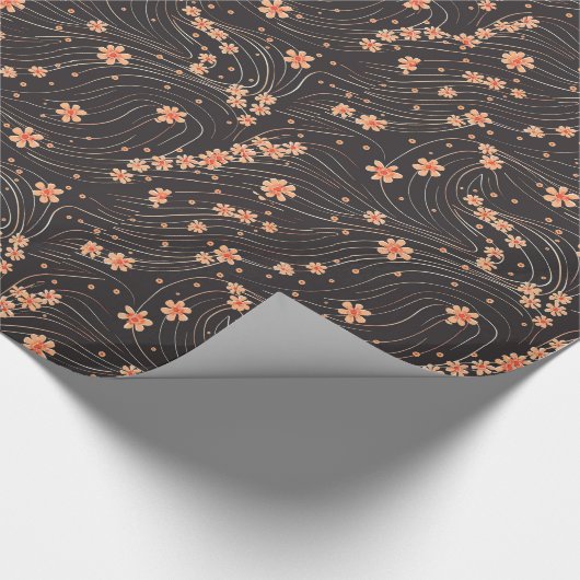 Geschenkpapier, glänzende Verpackung Geschenkpapier (Ecke)