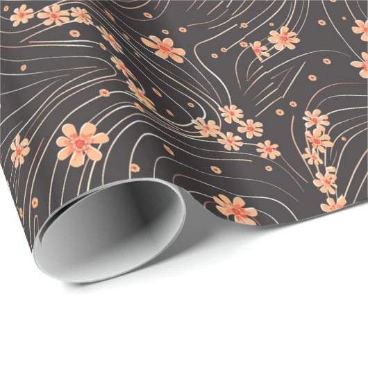 Geschenkpapier, glänzende Verpackung Geschenkpapier (Rolleneckpunkt)