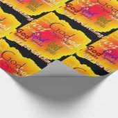 Geschenkpapier Gott (Ecke)