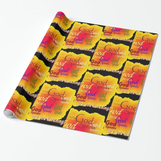Geschenkpapier Gott (Ungerollt)