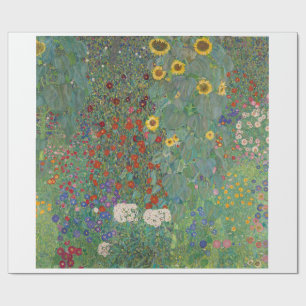 GESCHENKpapier : GUSTAV KLIMT : BAUERNGARTEN